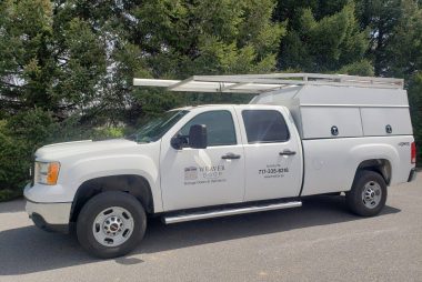 Weaver door service truck